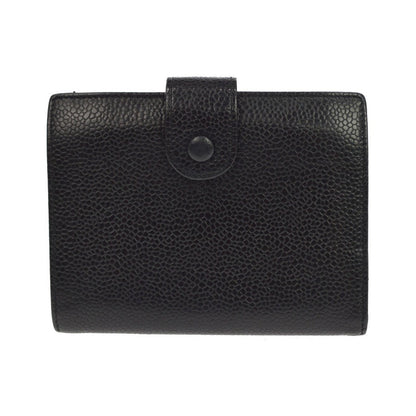 Chanel Timeless CC French Caviar, Black, Leather, Wallet