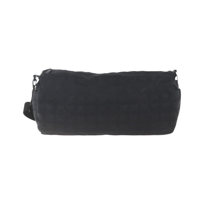Chanel Travel Line Boston Nylon, Black, Nylon, Travel Bag