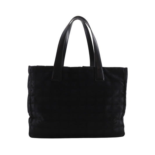 Chanel Travel Line Nylon, Black, Nylon, Tote Bag