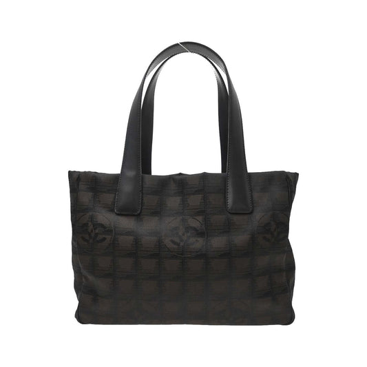 Chanel Travel Line Nylon, Brown, Nylon, Tote Bag