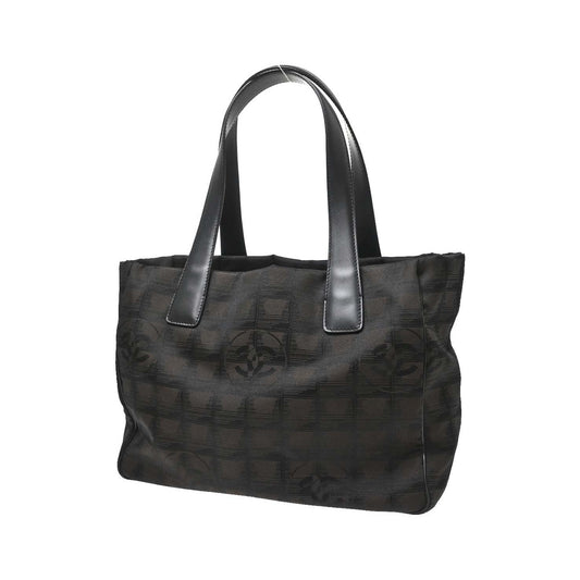 Chanel Travel Line Nylon, Brown, Nylon, Tote Bag