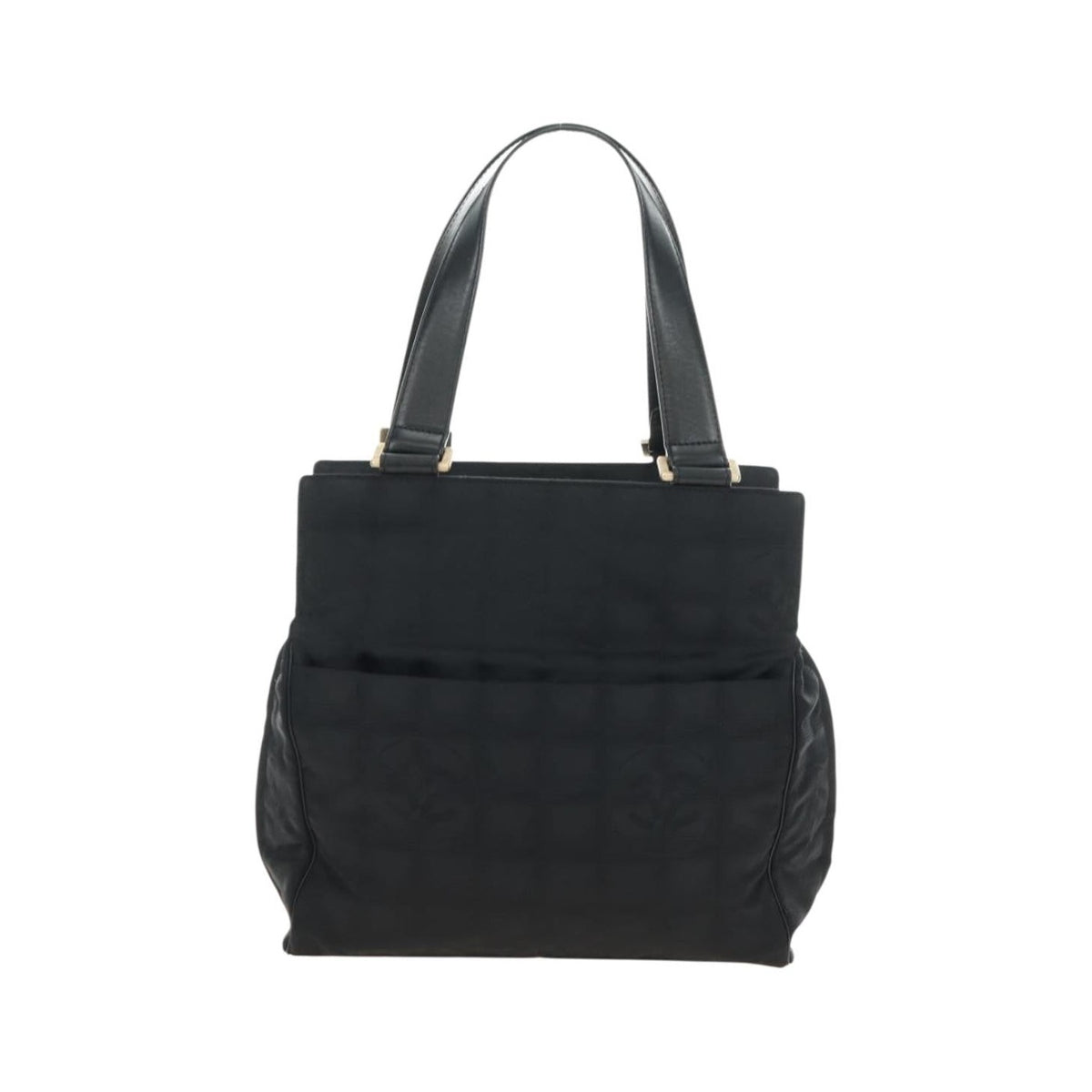 Chanel Travel Line Nylon, Black, Nylon, Tote Bag