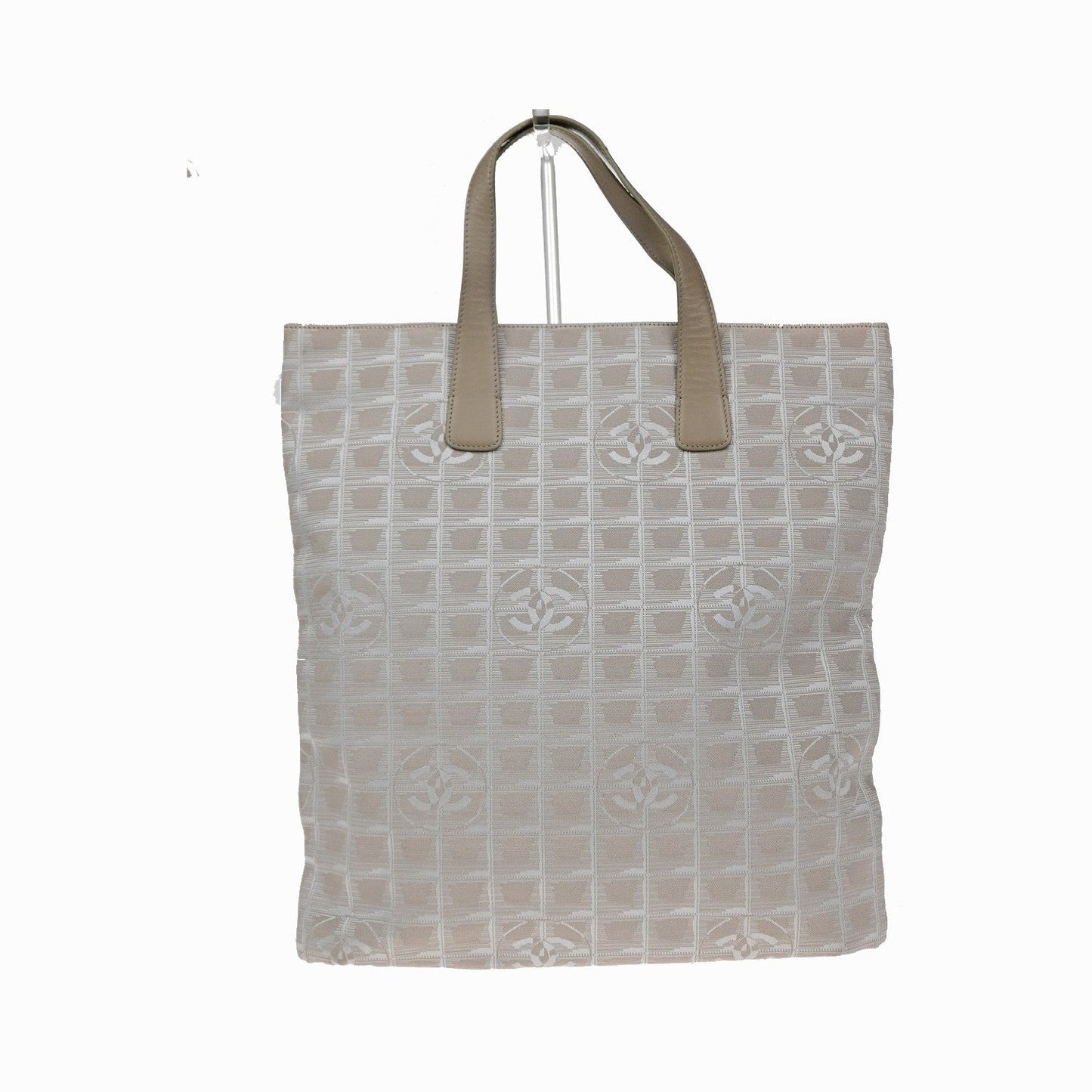 Chanel Travel Line Tote Nylon, Beige, Nylon, Tote Bag
