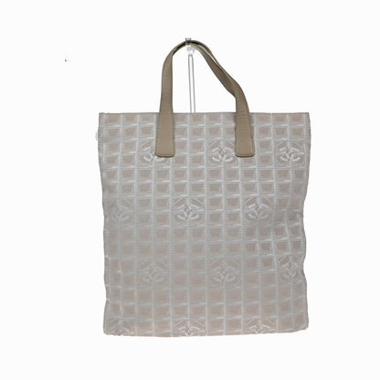 Chanel Travel Line Tote Nylon, Beige, Nylon, Tote Bag