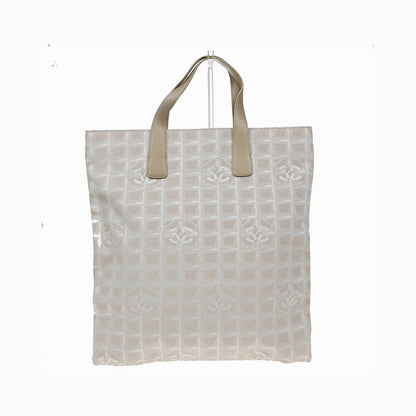 Chanel Travel Line Tote Nylon, Beige, Nylon, Tote Bag