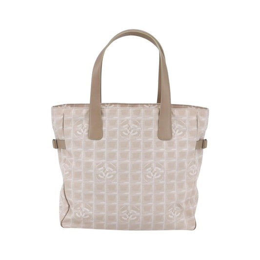 Chanel Travel Line Tote Nylon, Pink, Canvas, Tote bag