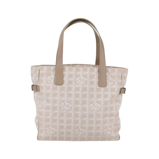 Chanel Travel Line Tote Nylon, Pink, Canvas, Tote bag