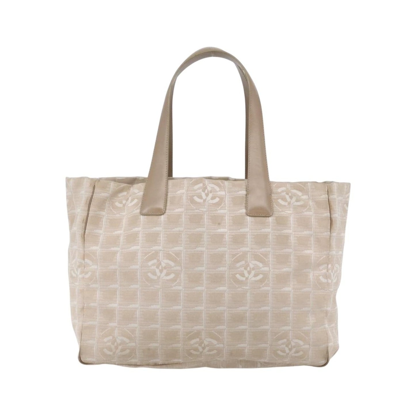 Chanel Travel Line Tote Nylon, Beige, Nylon, Tote bag