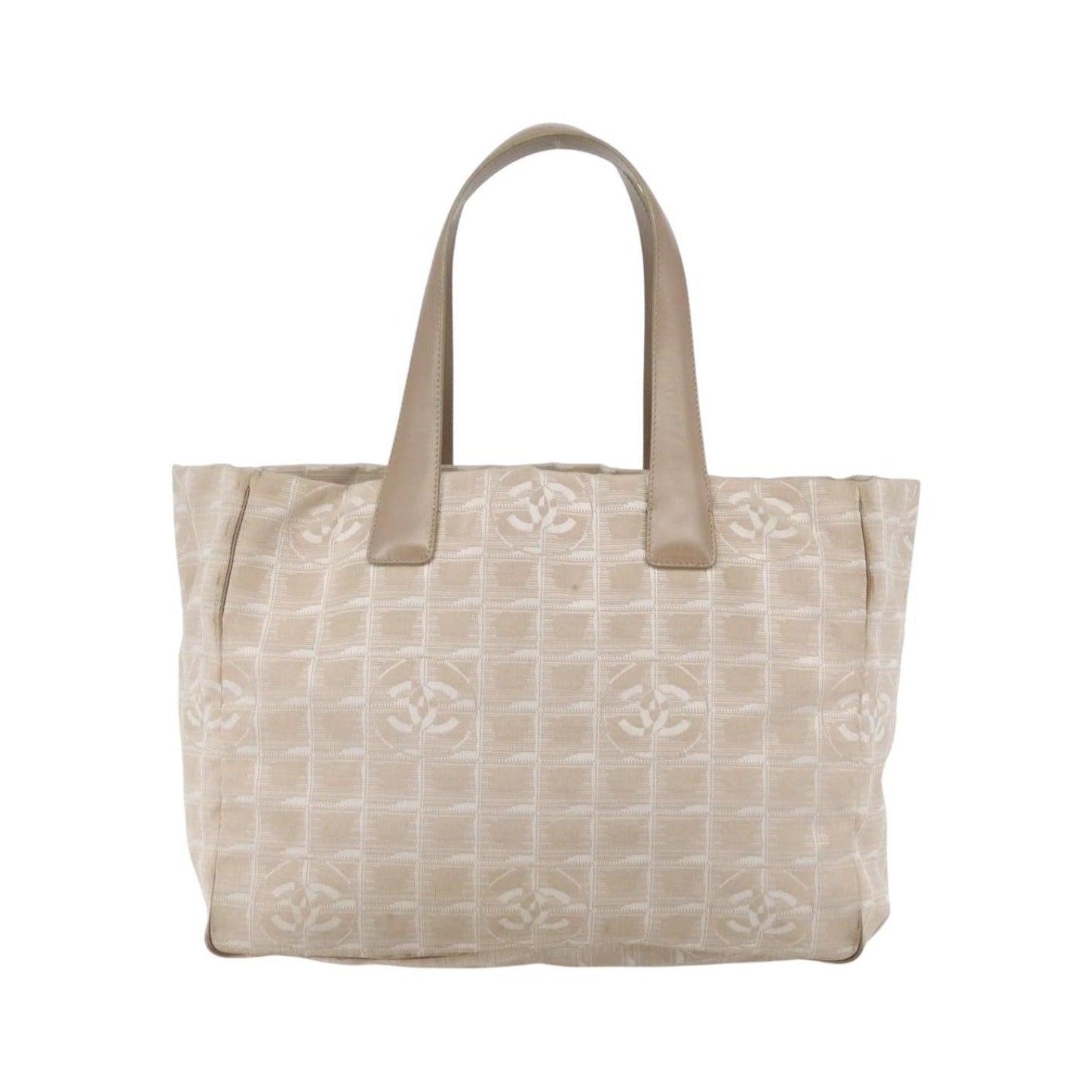 Chanel Travel Line Tote Nylon, Beige, Nylon, Tote bag