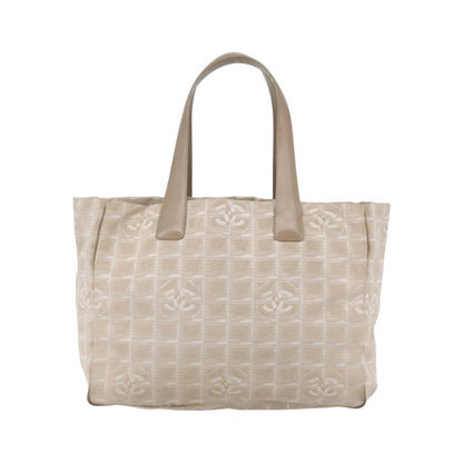 Chanel Travel Line Tote Nylon, Beige, Nylon, Tote bag