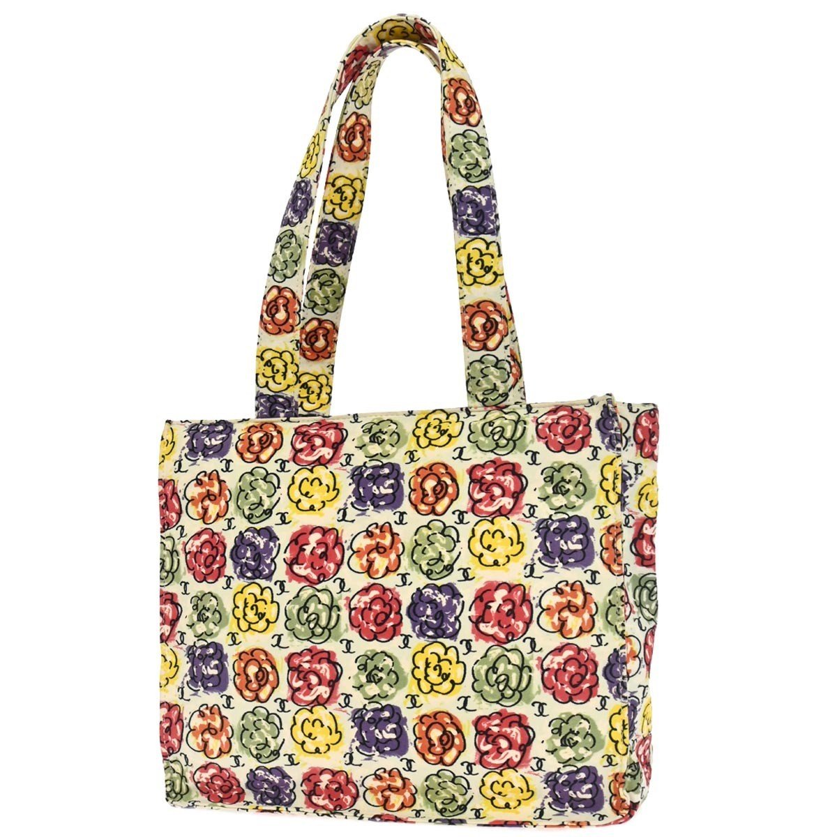 Chanel Vintage Camellia Tote - Brandsamsara