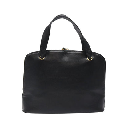 Chanel Vintage CC Dome Caviar, Black, Calfskin, Handbag