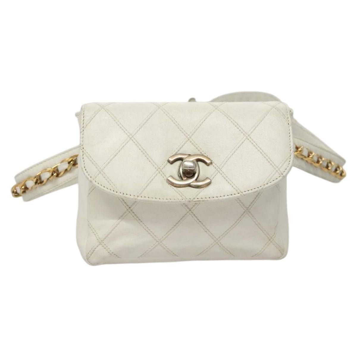 Chanel Vintage CC Flap Chain Waist Bag - Brandsamsara