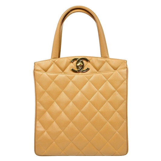 Chanel Vintage CC Lock Pocket Tote - Brandsamsara