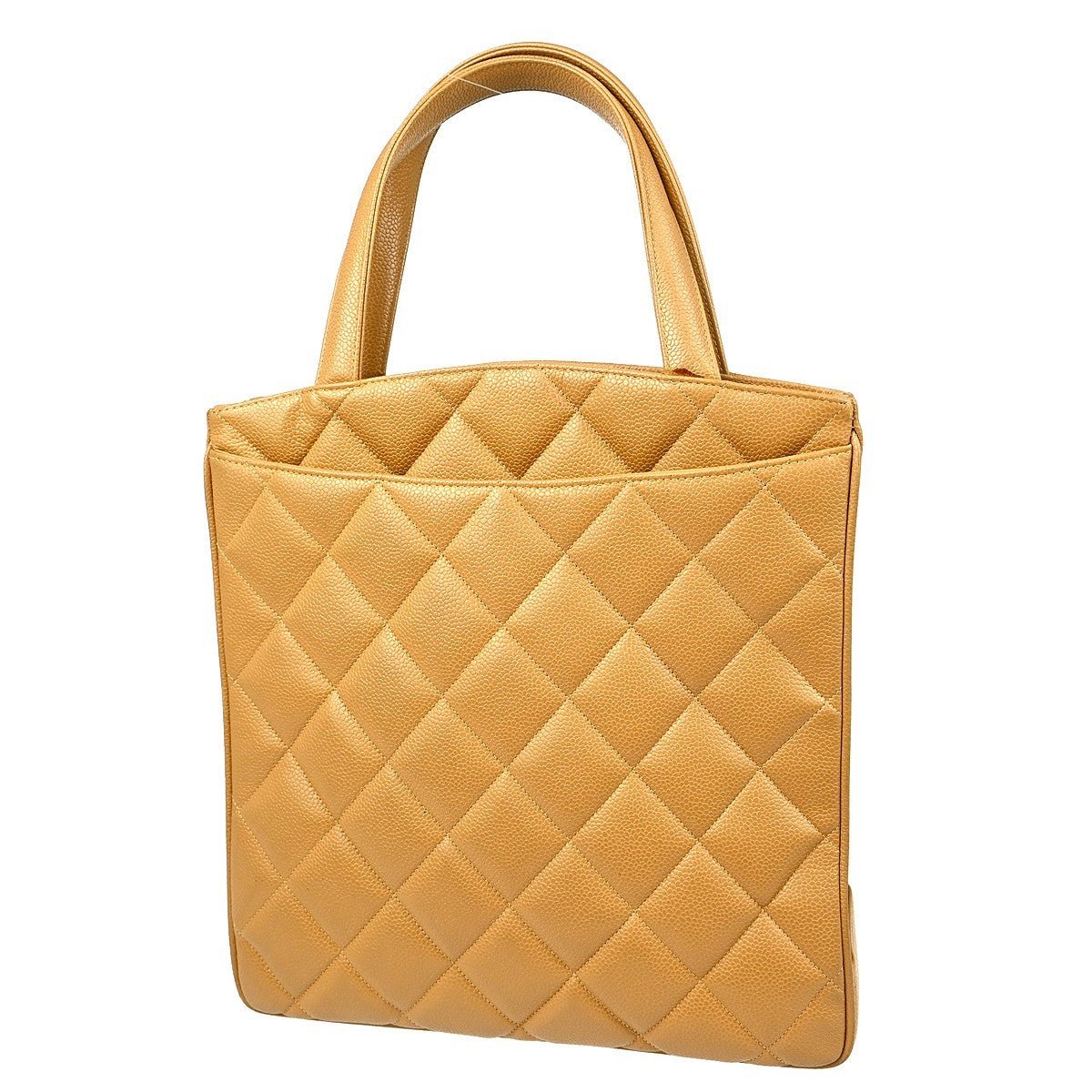 Chanel Vintage CC Lock Pocket Tote - Brandsamsara