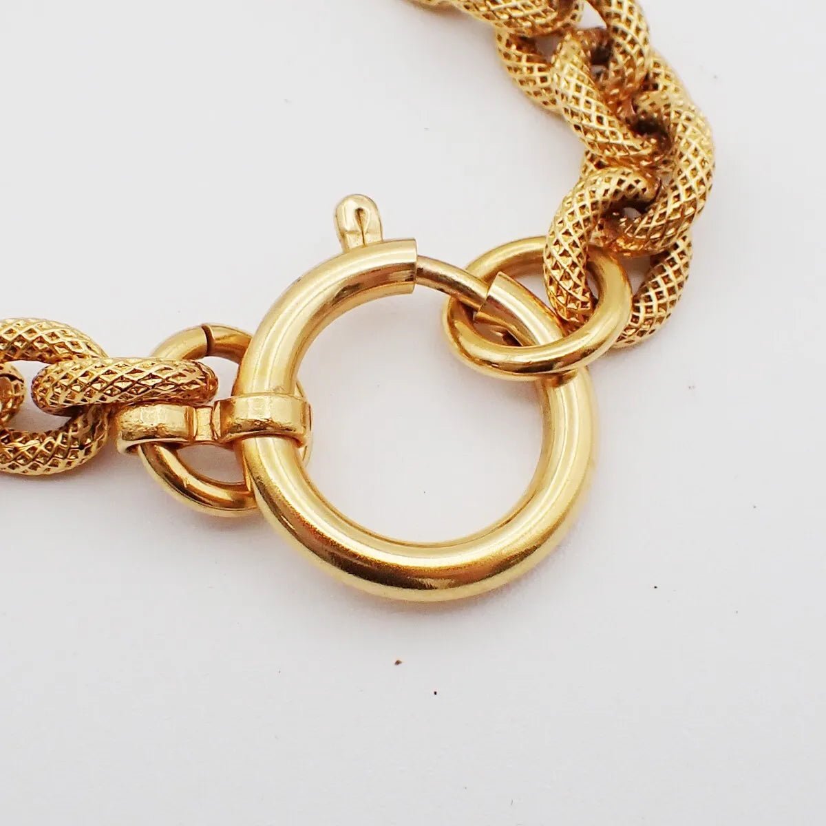 Chanel Vintage CC Logo Chain Charm Pendant - Brandsamsara