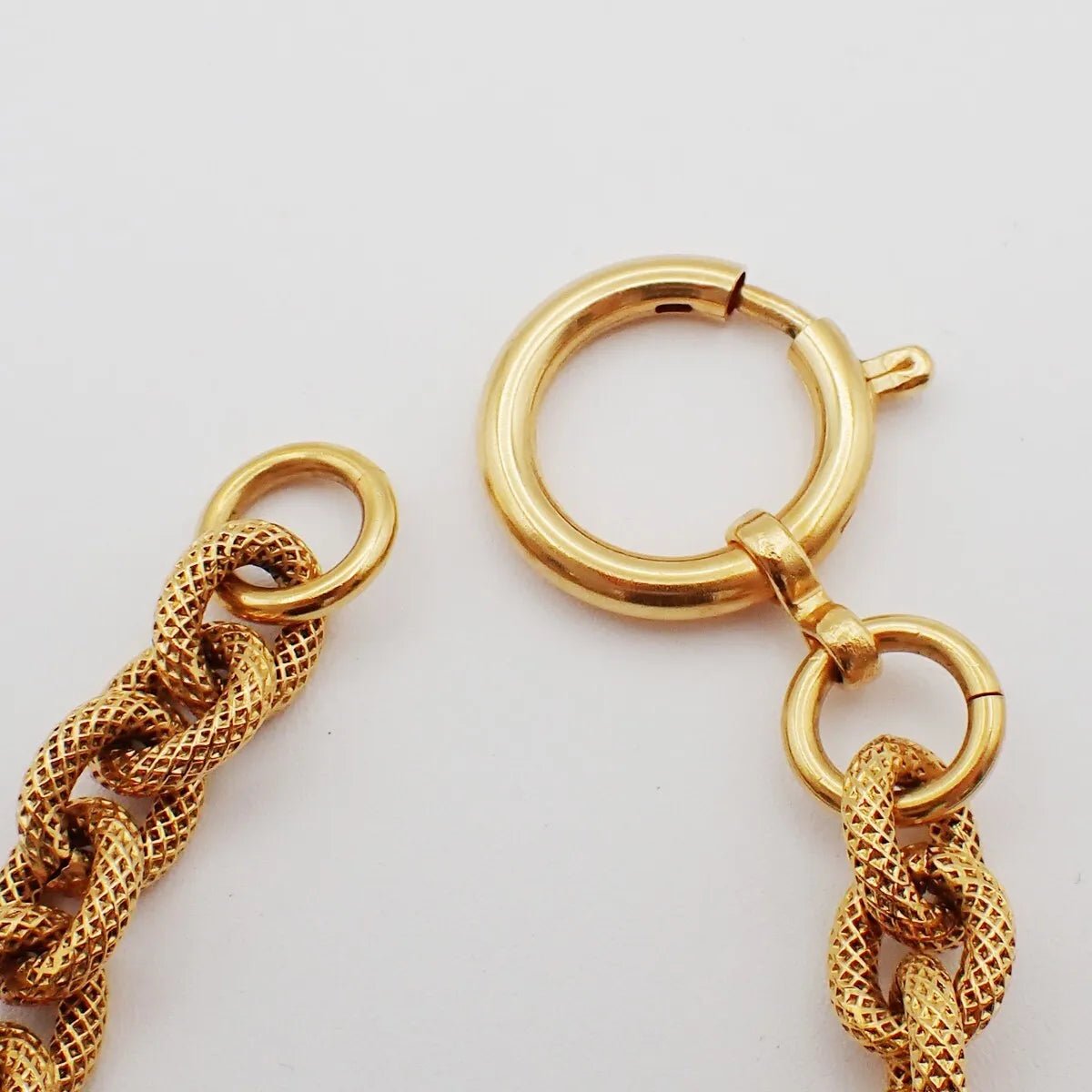 Chanel Vintage CC Logo Chain Charm Pendant - Brandsamsara