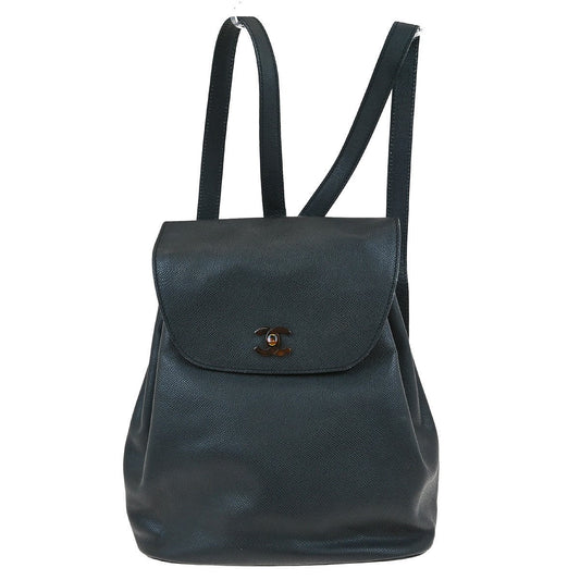 Chanel Vintage CC Resin Flap Backpack - Brandsamsara