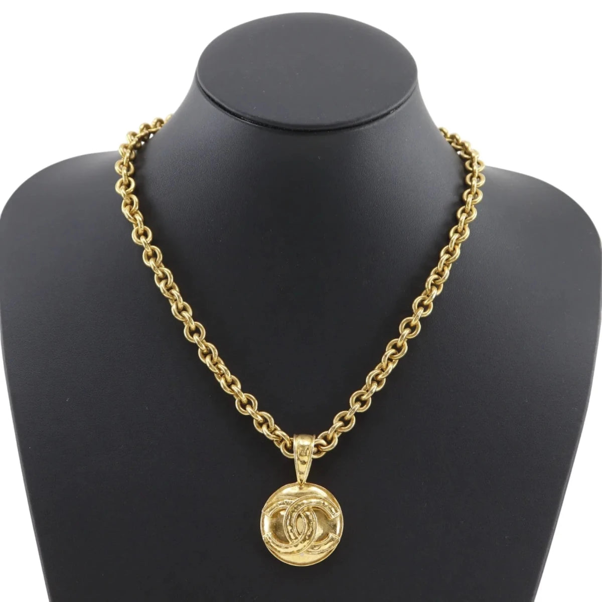 Chanel Vintage CC Round Pendant Long - Brandsamsara
