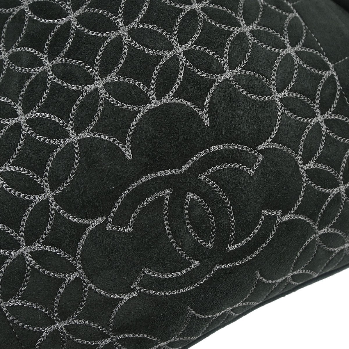 Chanel Vintage Embroidered CC Chain Tote - Brandsamsara