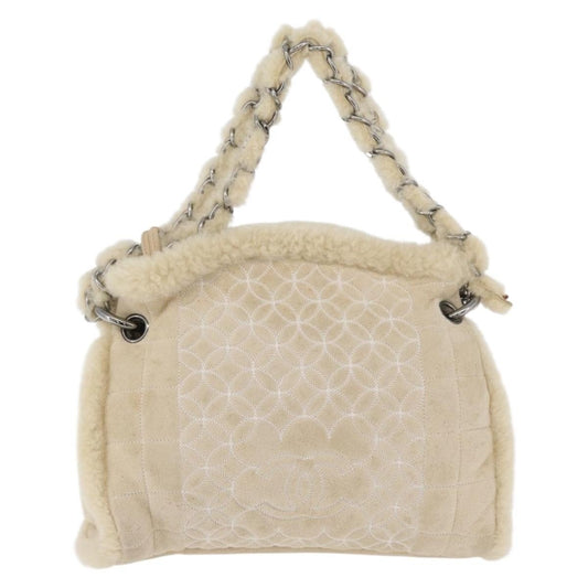 Chanel Vintage Embroidered CC Chain Tote - Brandsamsara