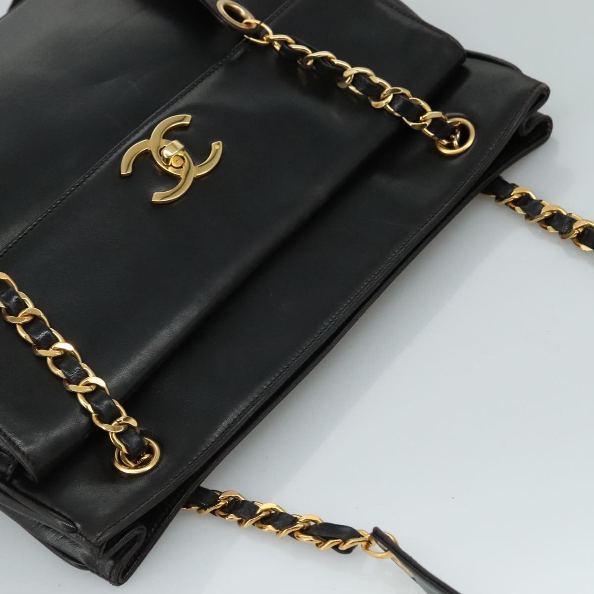 Chanel Vintage Front Pocket Tote - Brandsamsara