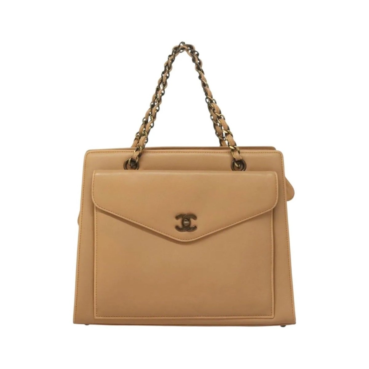 Chanel Vintage Front Pocket Tote - Brandsamsara