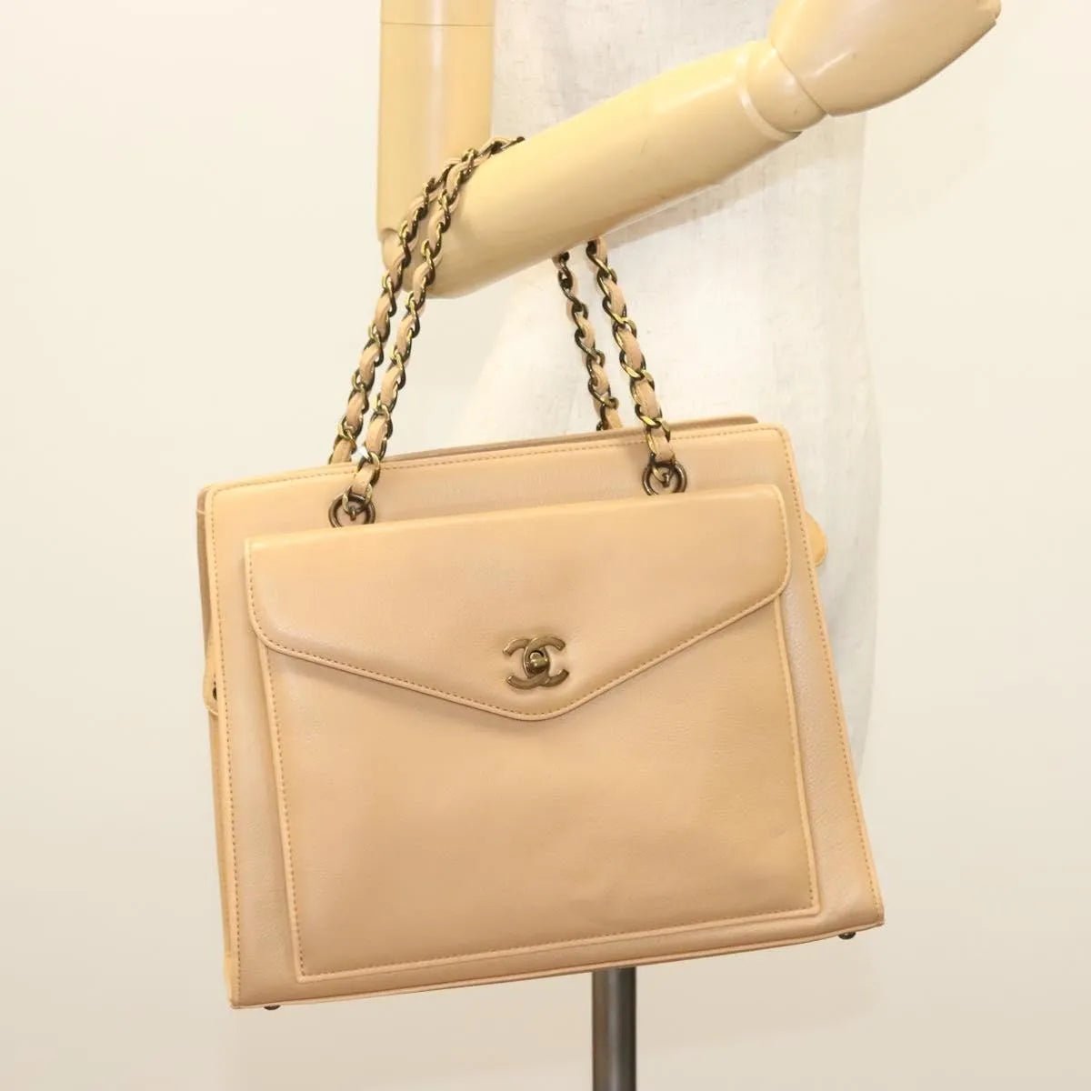 Chanel Vintage Front Pocket Tote - Brandsamsara