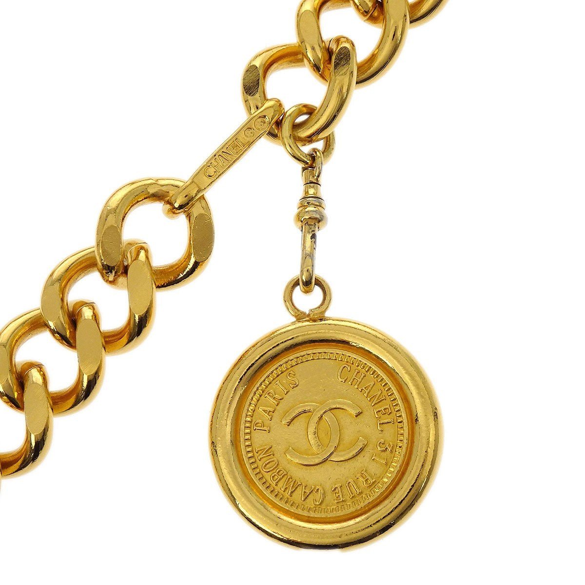 Chanel Vintage Medallion Chain Belt - Brandsamsara