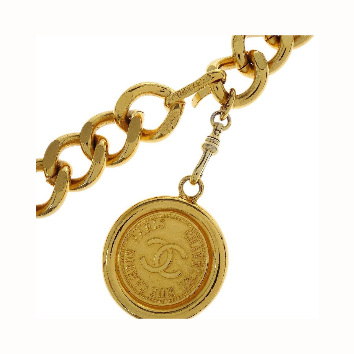 Chanel Vintage Medallion Chain Belt - Brandsamsara