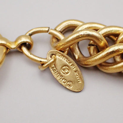 Chanel Vintage Rue Cambon Chain Charm Bracelet - Brandsamsara