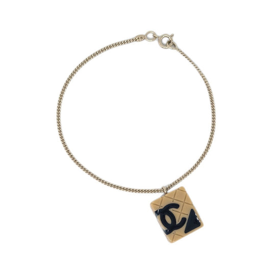 Chanel Vintage Rue Cambon Chain Charm Metal, Gold, Gold Plated, Bracelet