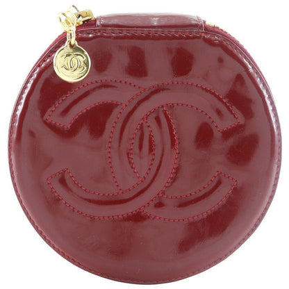 Chanel Vintage Timeless Round Jewelry Case - Brandsamsara