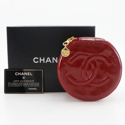 Chanel Vintage Timeless Round Jewelry Case - Brandsamsara