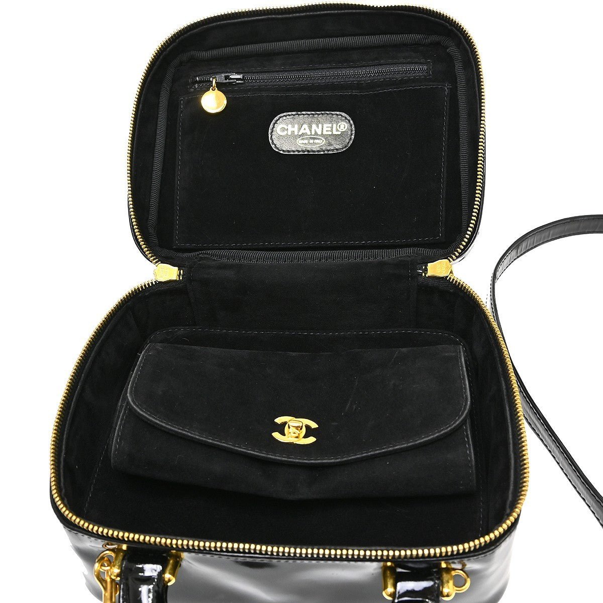 Chanel Vintage Timeless Zip Around Vanity Case - Brandsamsara