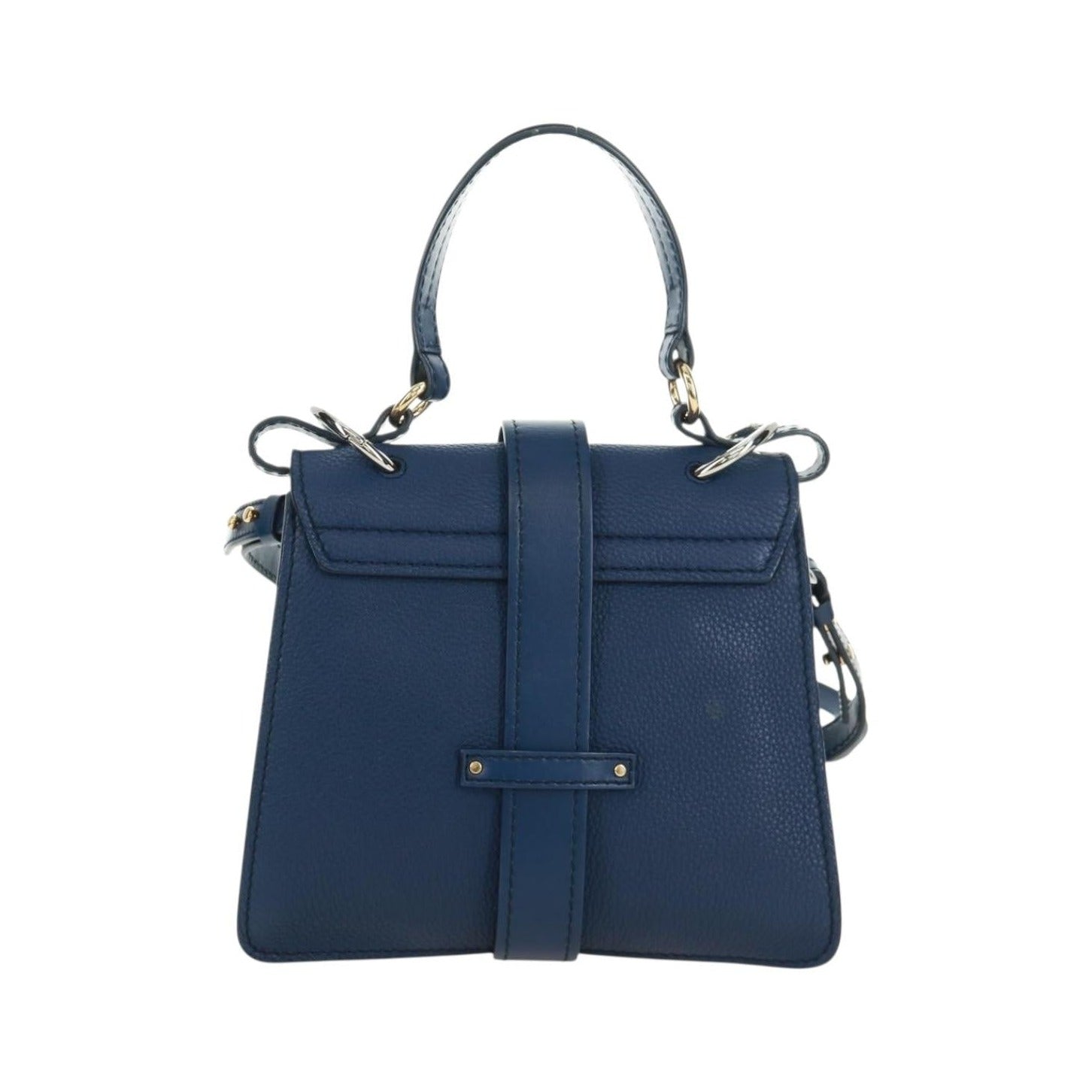 Chloe Aby Day Leather, Blue, Leather, Handbag