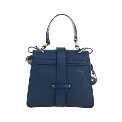 Chloe Aby Day Leather, Blue, Leather, Handbag