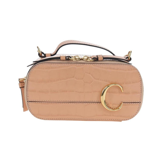 Chloe C Vanity Leather, Pink, Leather, Handbag