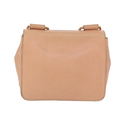 Chloe Elsie Chain Leather, Pink, Leather, Shoulder Bag