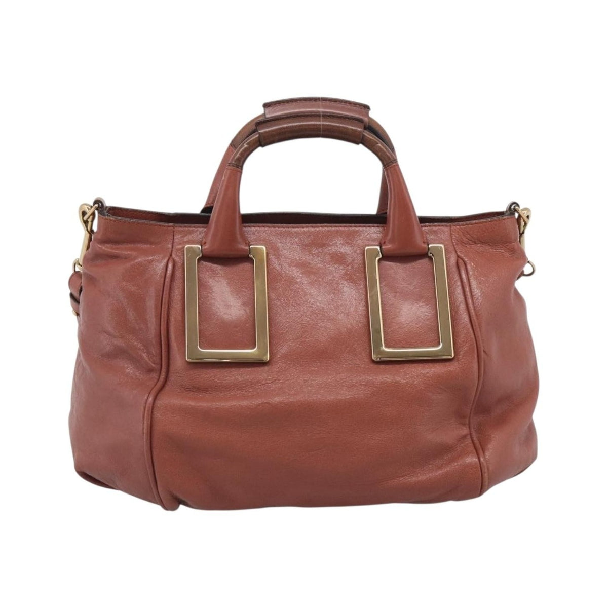 Chloe Ethel Leather, Pink, Leather, Handbag