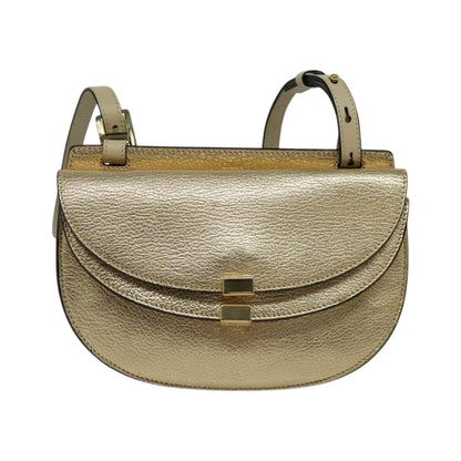 Chloe Georgia Leather, Gold, Leather, Shoulder Bag