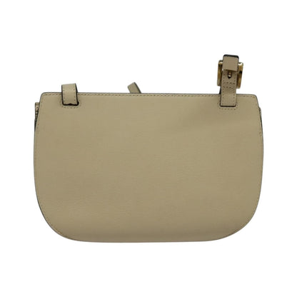 Chloe Georgia Leather, Gold, Leather, Shoulder Bag