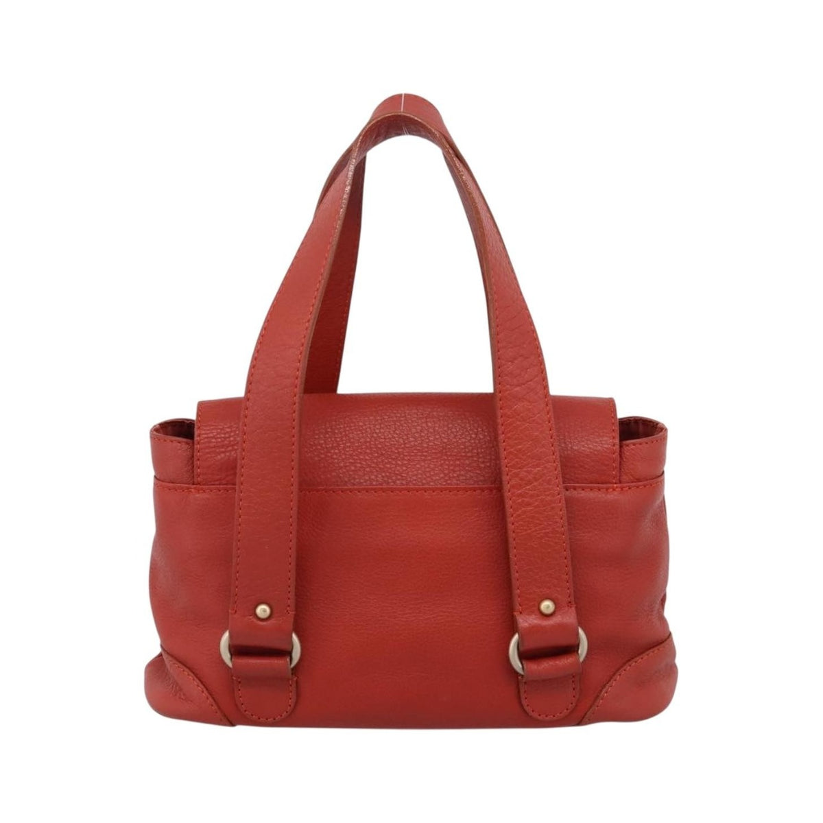 Chloe Handbag Leather, Red, Leather, Handbag