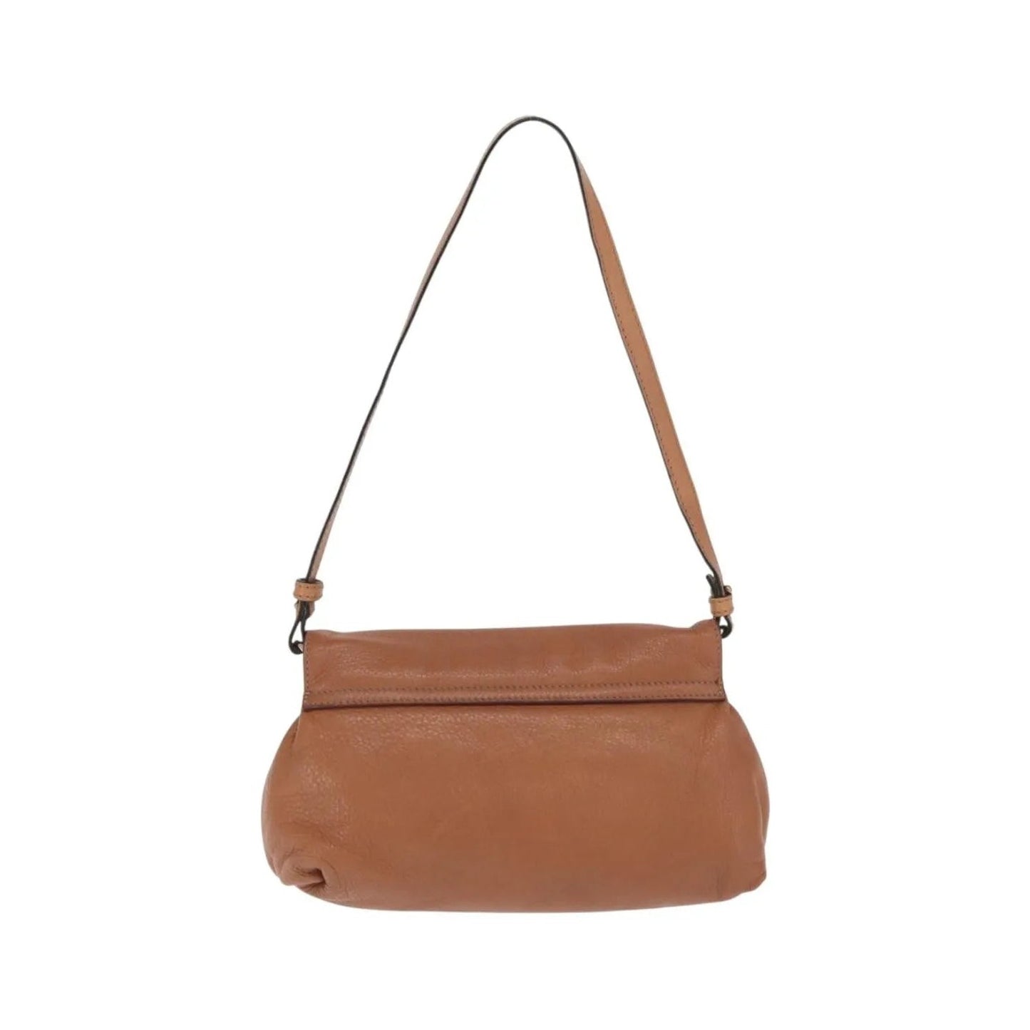 Chloe Lily Leather, Brown, Leather, Shoulder Bag
