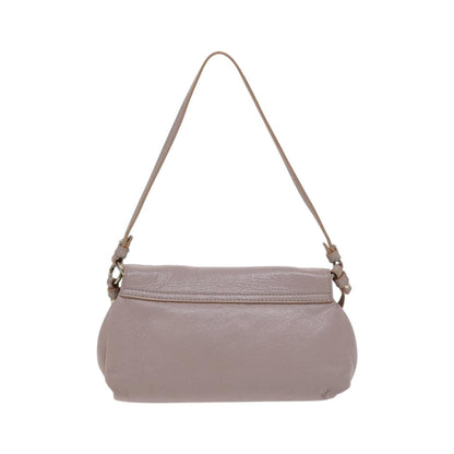 Chloe Lily Leather, Purple, Leather, Shoulder Bag