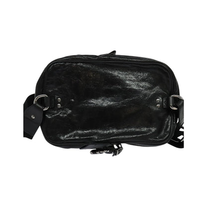 Chloe Paddington Body Leather, Black, Leather, Shoulder Bag