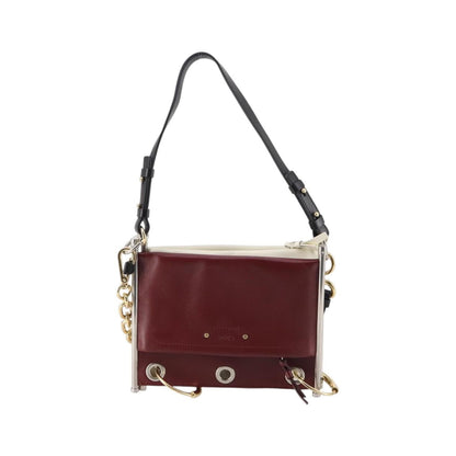 Chloe Roy Leather, Burgundy, Leather, Handbag