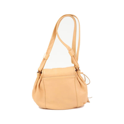 Chloe shoulder bag Leather, Orange, Leather, Shoulder Bag