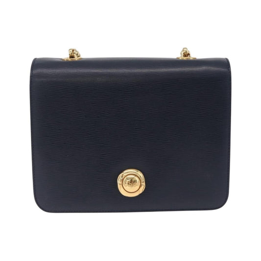 Chloe shoulder bag Leather, Navy, Leather, Shoulder Bag