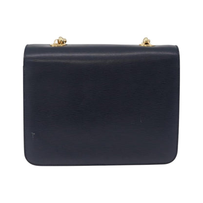 Chloe shoulder bag Leather, Navy, Leather, Shoulder Bag